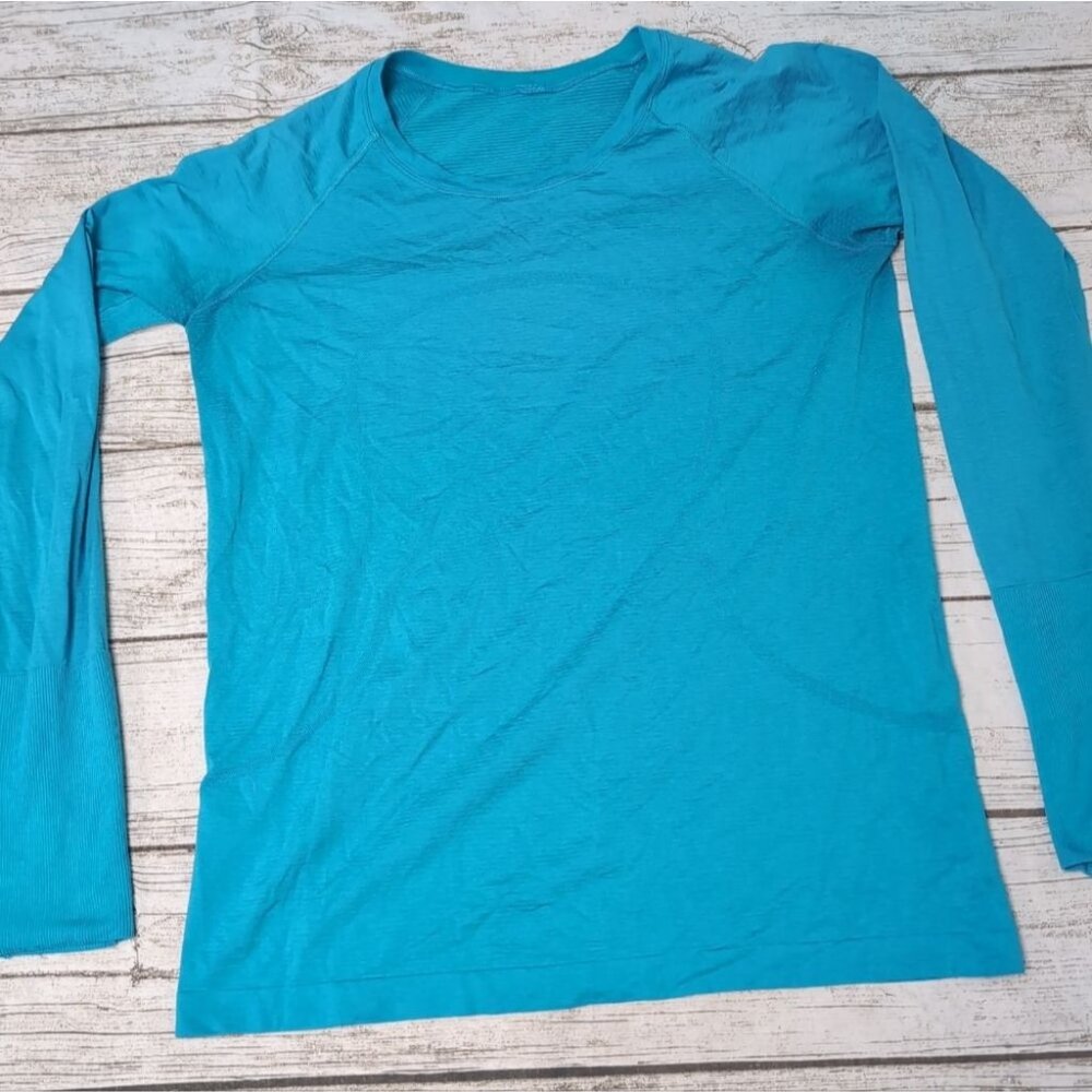 Lululemon Swiftly Long Sleeve T Shirt Size 12